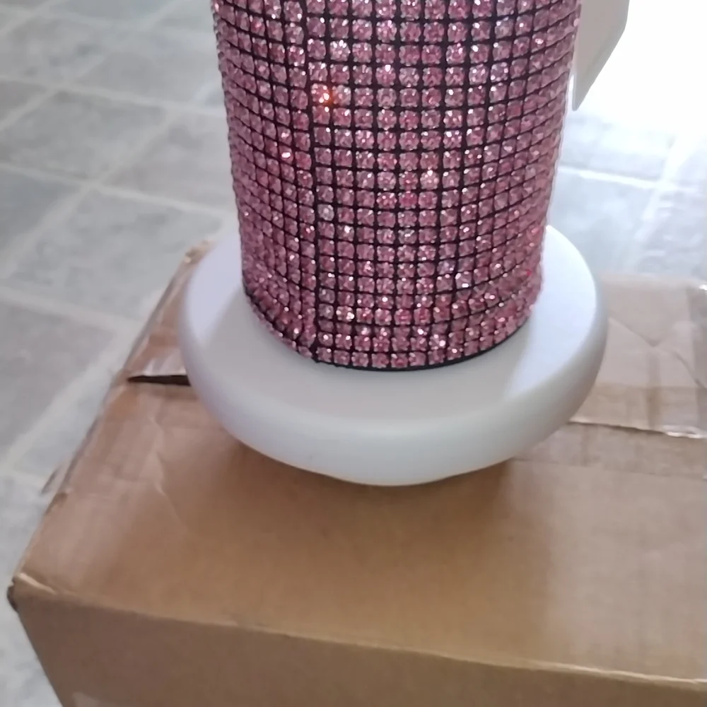 Elegant Pink Rhinestone Mini Bag - Picture 4 of 11